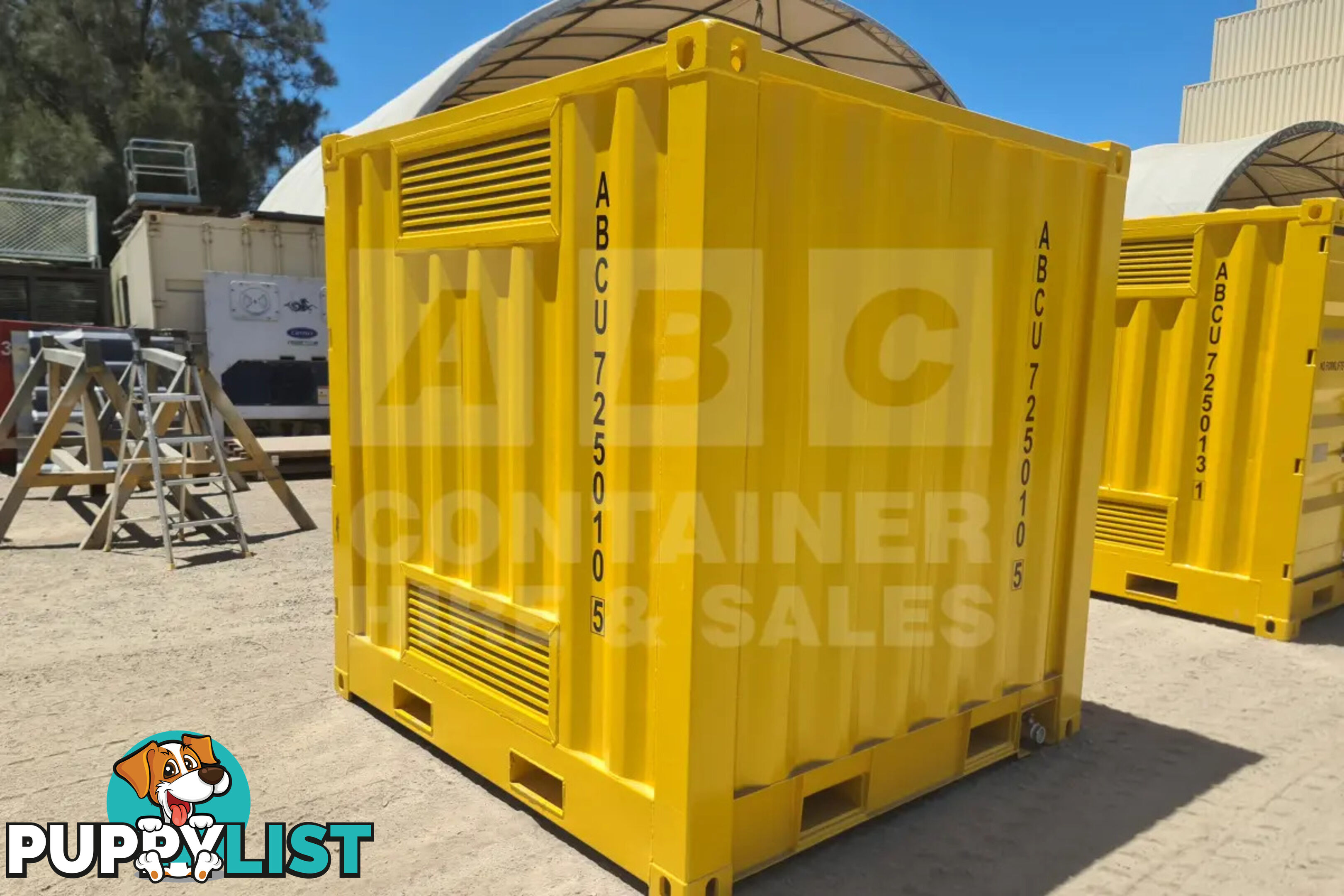 8' DANGEROUS GOODS SHIPPING CONTAINER (4 CORNER POST)