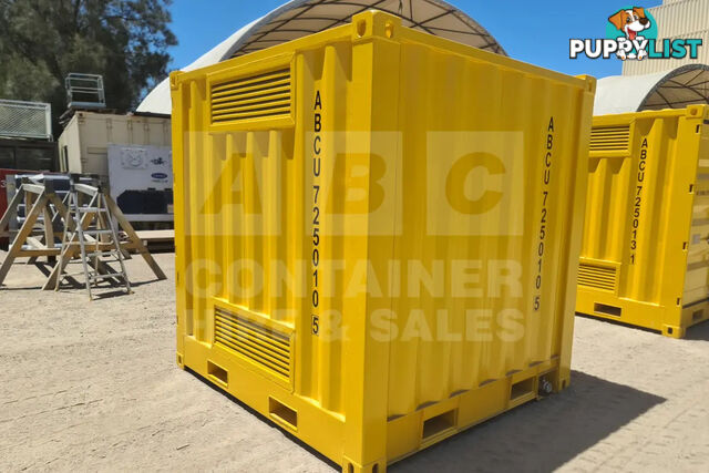 8' DANGEROUS GOODS SHIPPING CONTAINER (4 CORNER POST)