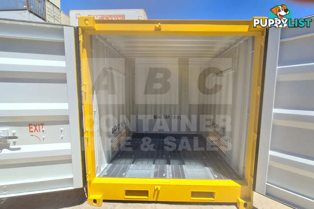 8' DANGEROUS GOODS SHIPPING CONTAINER (4 CORNER POST)