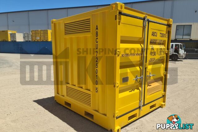 8' DANGEROUS GOODS SHIPPING CONTAINER (4 CORNER POST)