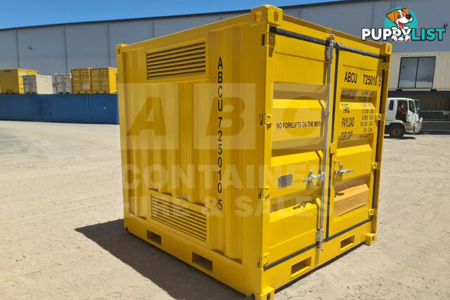 8' DANGEROUS GOODS SHIPPING CONTAINER (4 CORNER POST)