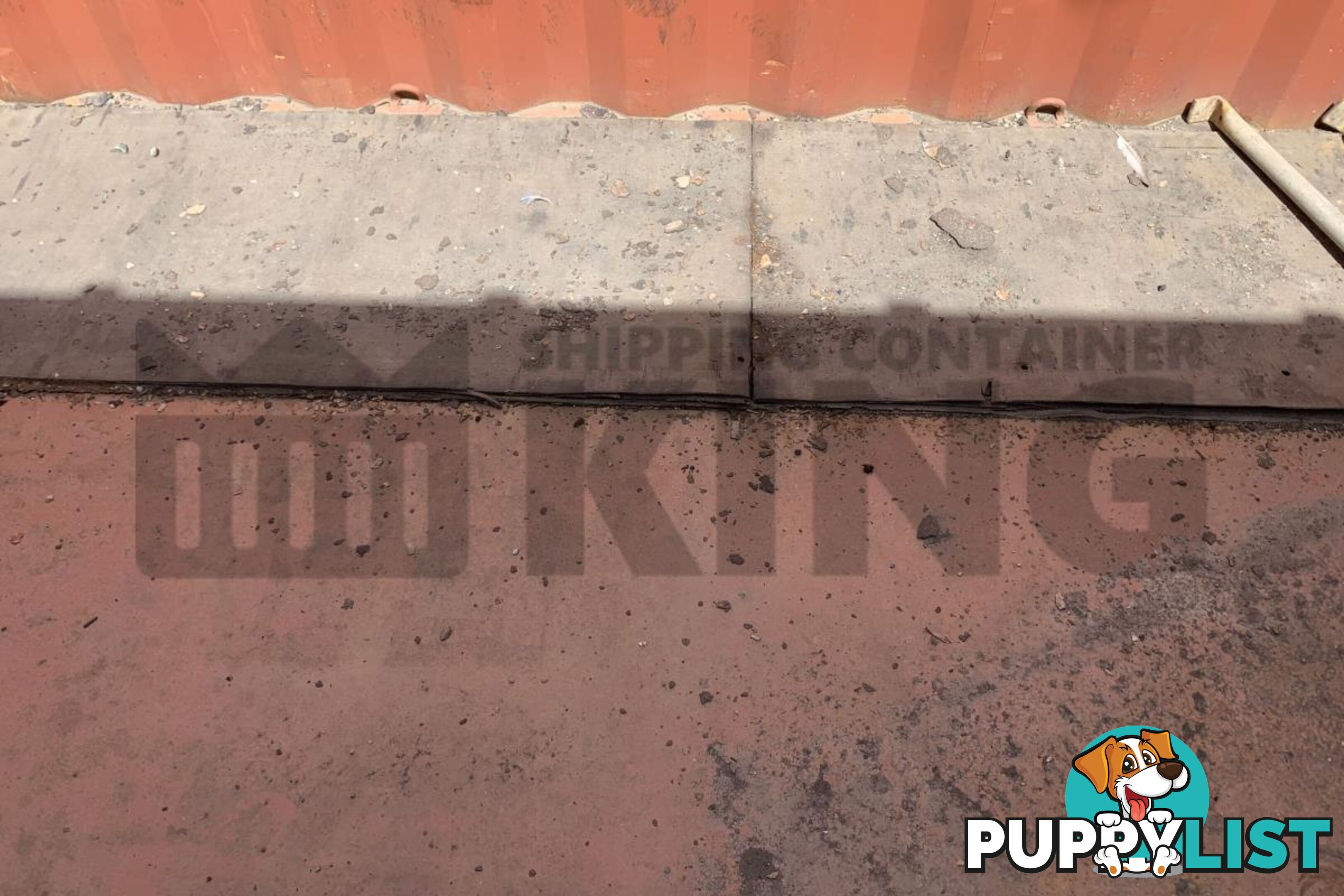 40' STANDARD HEIGHT OPEN TOP SHIPPING CONTAINER (TARP AND BOWS, TIMBER FLOOR)