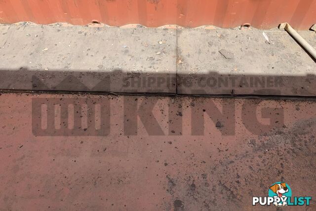 40' STANDARD HEIGHT OPEN TOP SHIPPING CONTAINER (TARP AND BOWS, TIMBER FLOOR)
