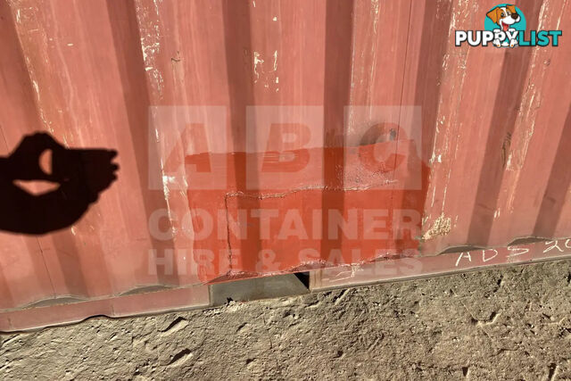 20' STANDARD HEIGHT SHIPPING CONTAINER - in Brisbane
