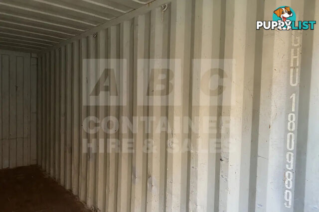 20' STANDARD HEIGHT SHIPPING CONTAINER - in Brisbane