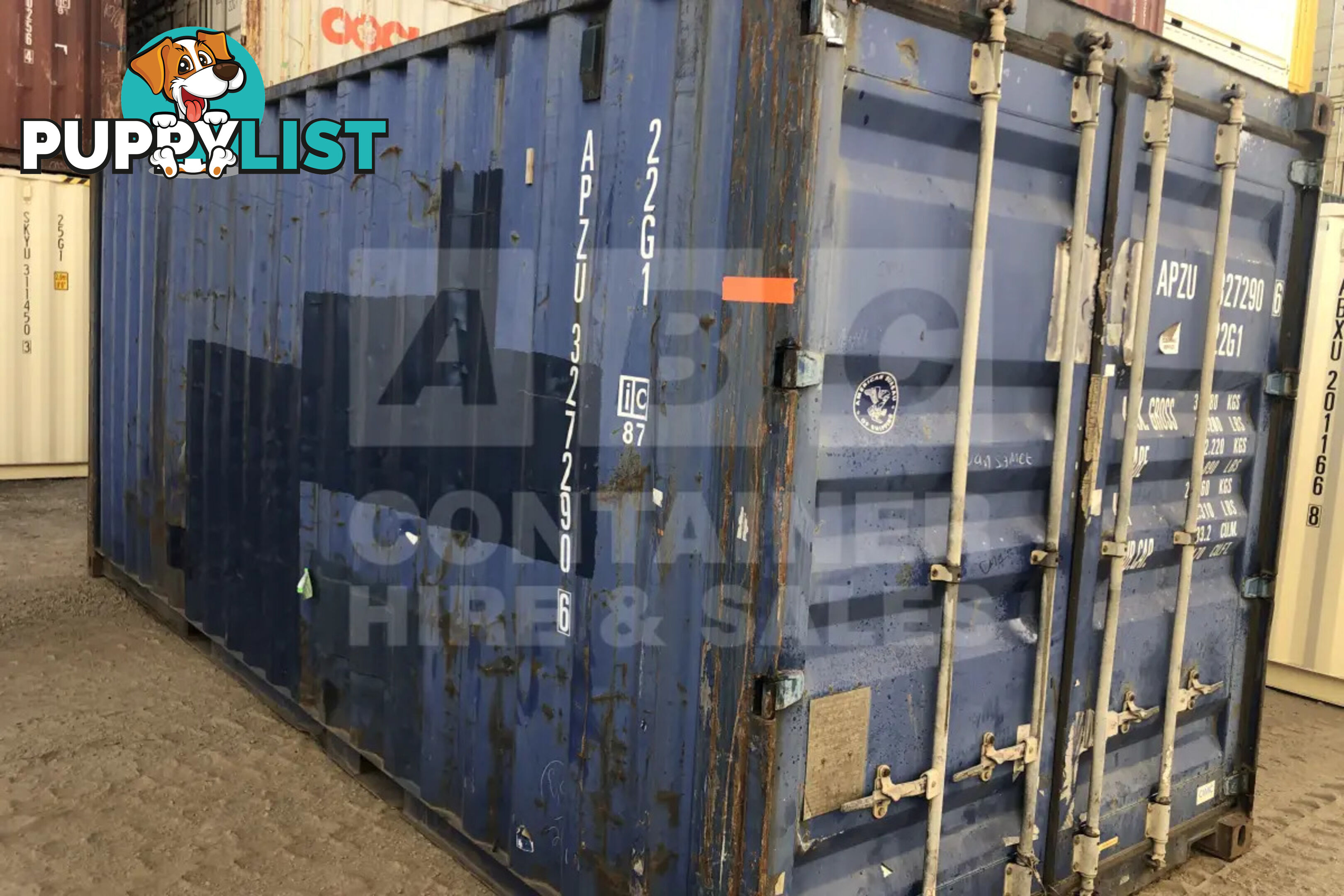 20' STANDARD HEIGHT SHIPPING CONTAINER