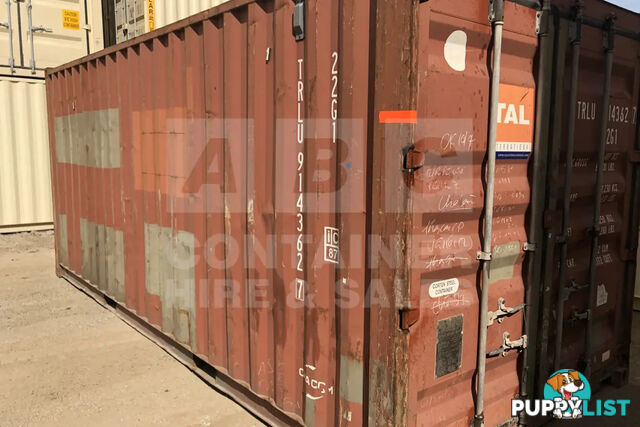 20' STANDARD HEIGHT SHIPPING CONTAINER