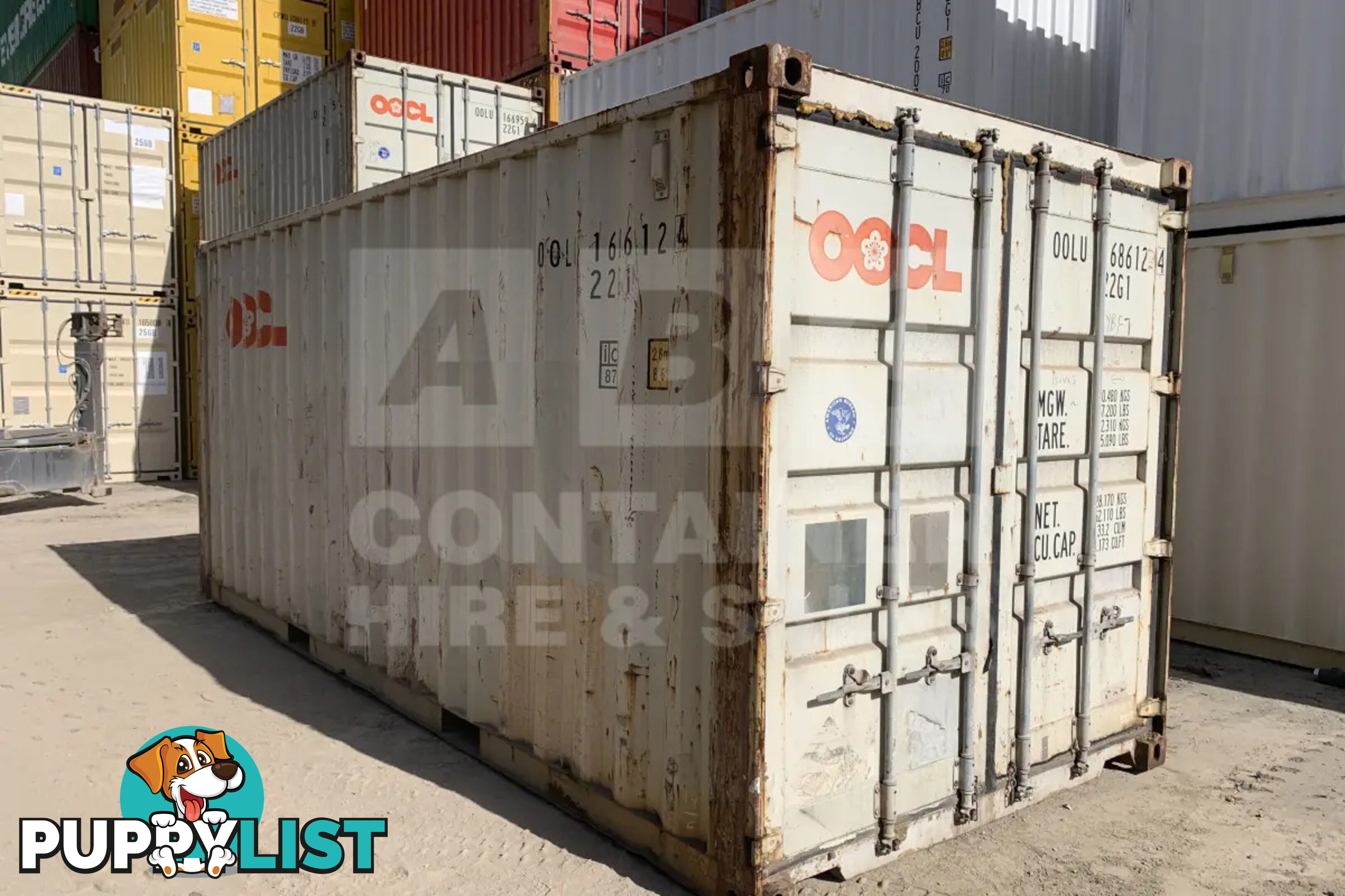 20' STANDARD HEIGHT SHIPPING CONTAINER