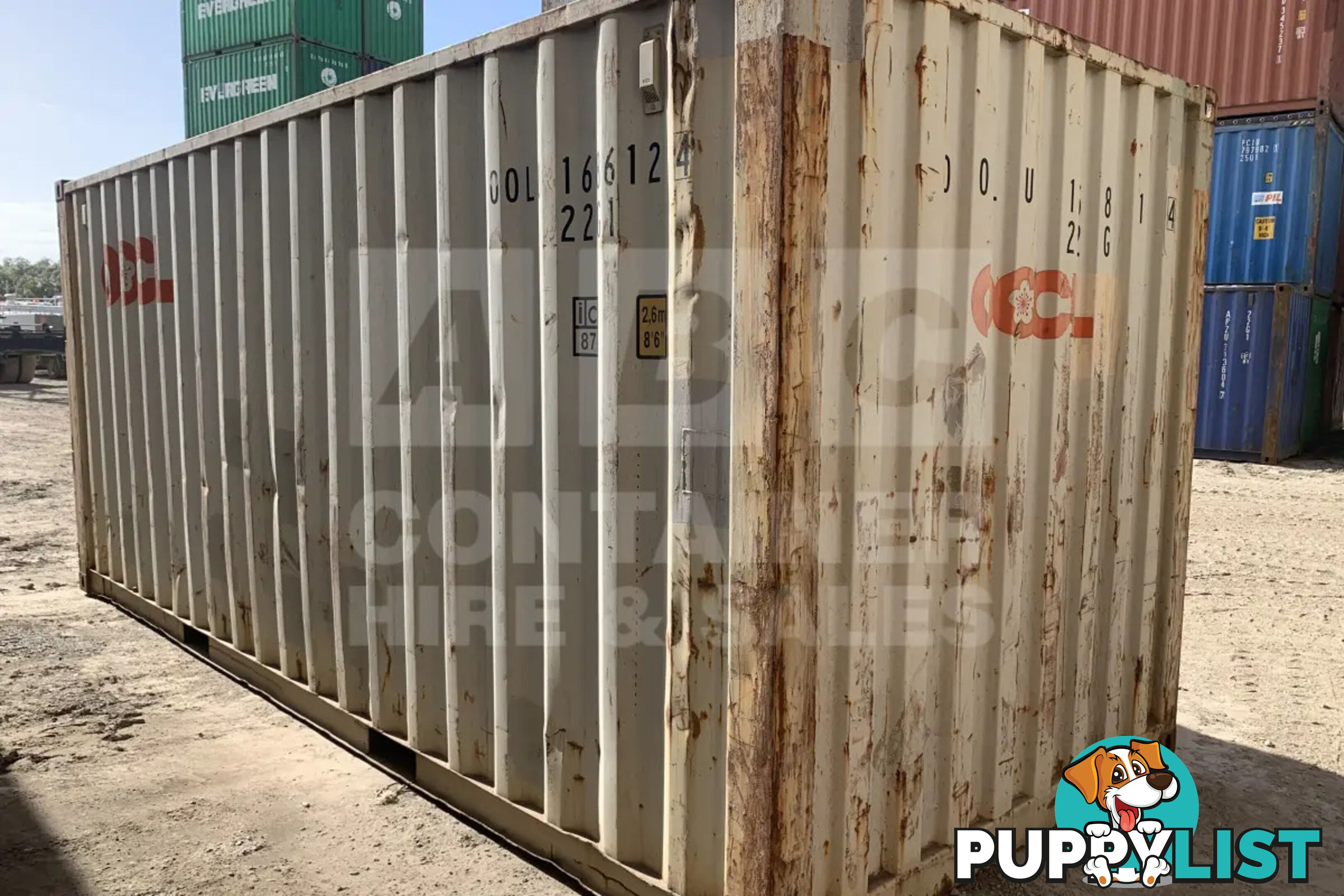 20' STANDARD HEIGHT SHIPPING CONTAINER