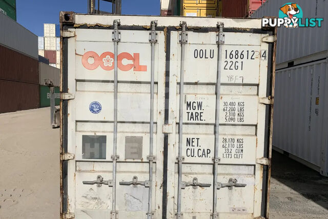 20' STANDARD HEIGHT SHIPPING CONTAINER
