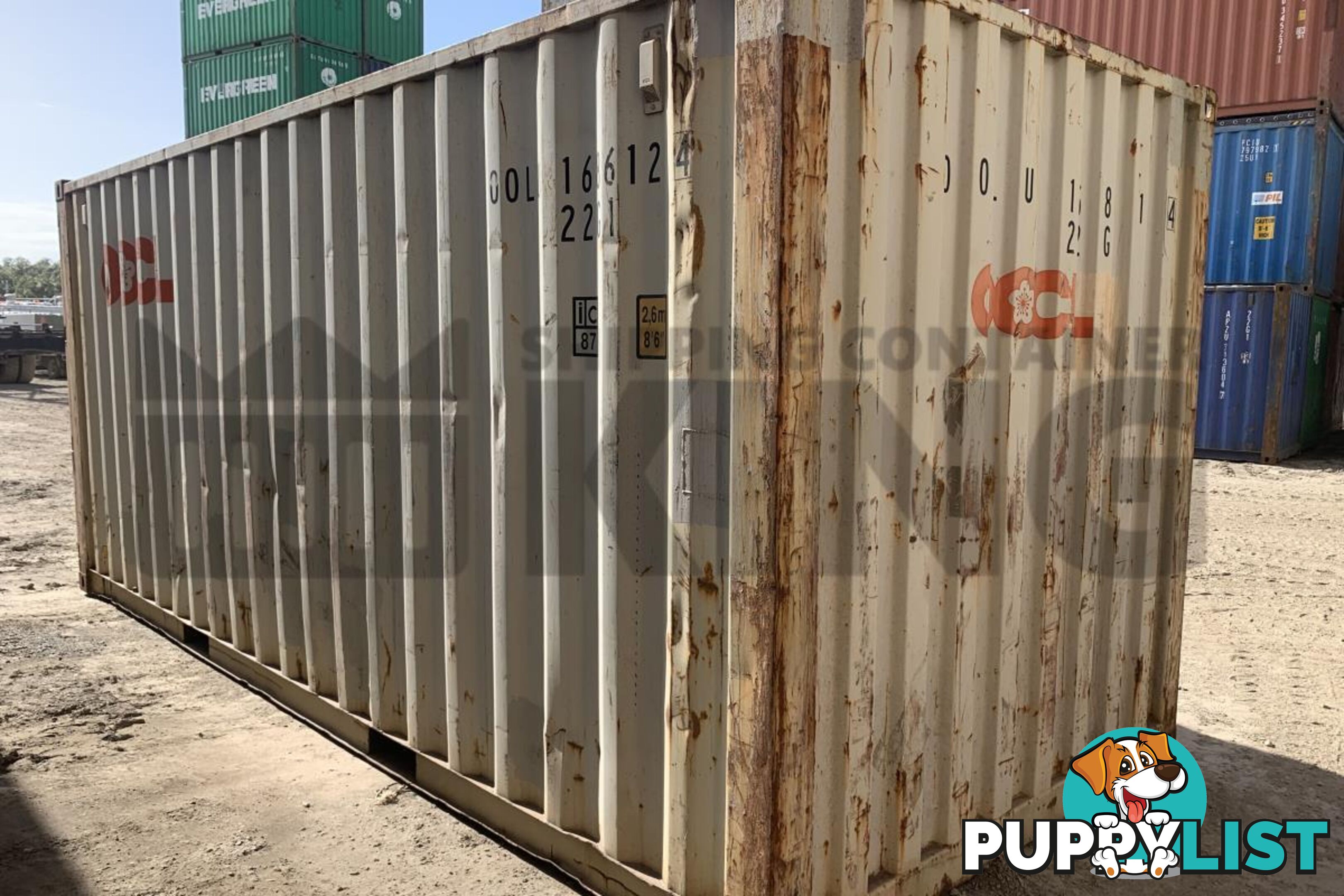 20' STANDARD HEIGHT SHIPPING CONTAINER