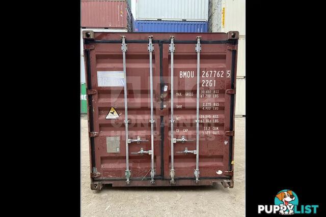 20' STANDARD HEIGHT SHIPPING CONTAINER - in Rockhampton
