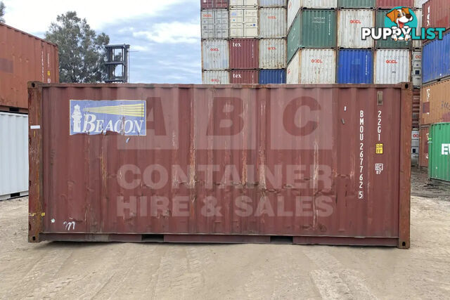 20' STANDARD HEIGHT SHIPPING CONTAINER - in Rockhampton