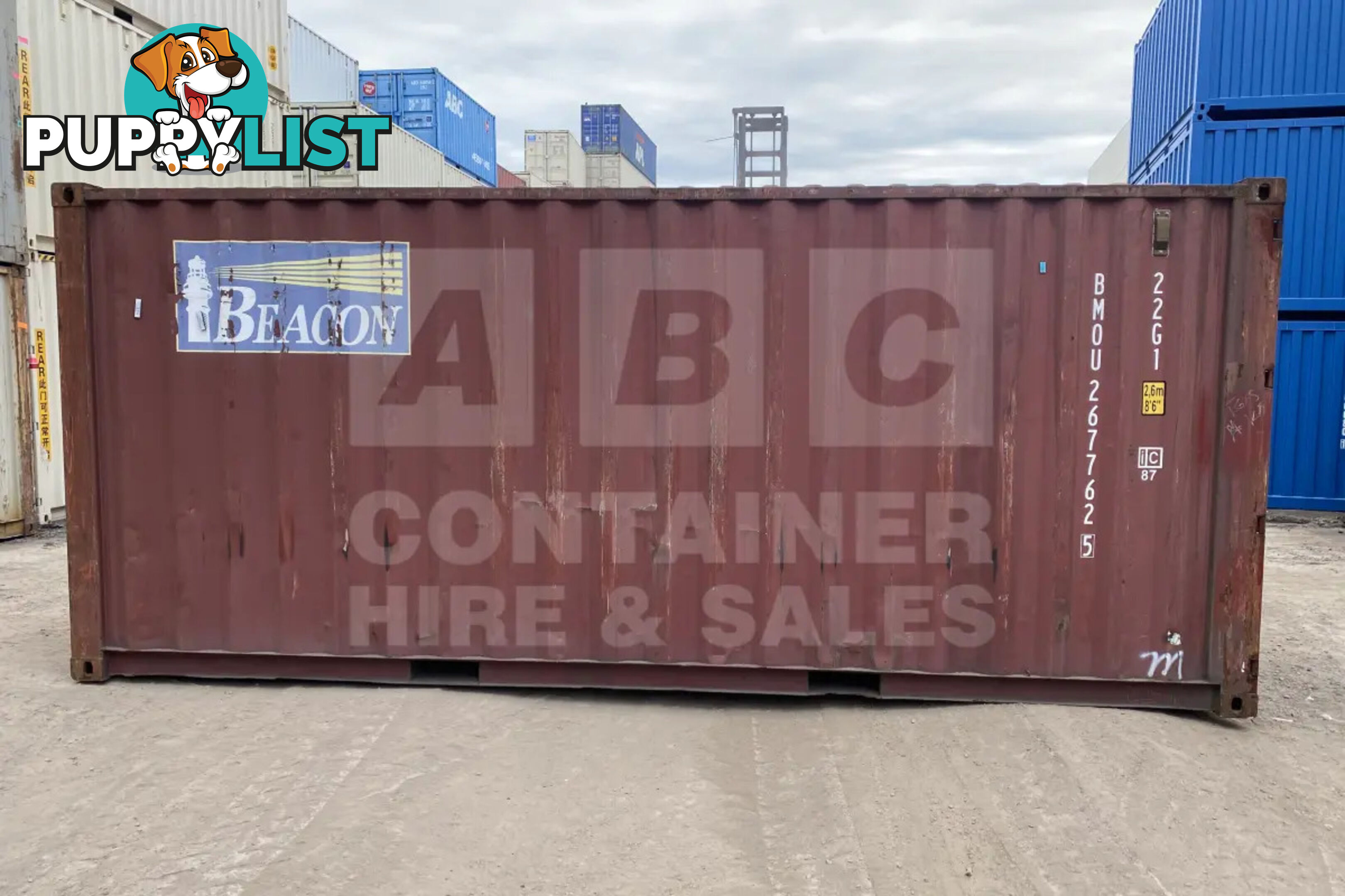 20' STANDARD HEIGHT SHIPPING CONTAINER - in Rockhampton