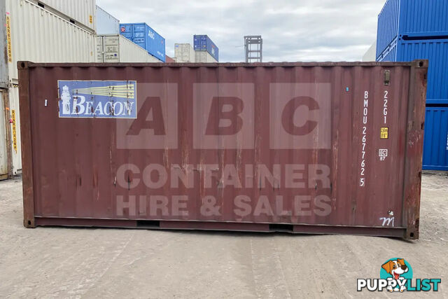 20' STANDARD HEIGHT SHIPPING CONTAINER - in Rockhampton