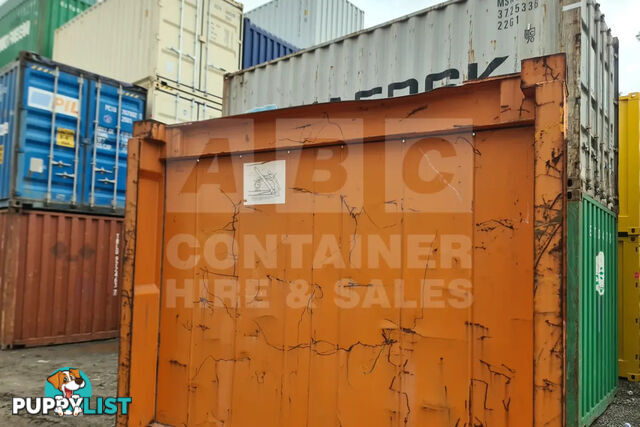 20' FLAT RACK SHIPPING CONTAINER (WITH COLLAPSIBLE ENDS)