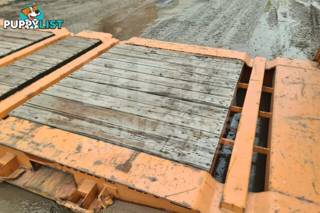 20' FLAT RACK SHIPPING CONTAINER (WITH COLLAPSIBLE ENDS)