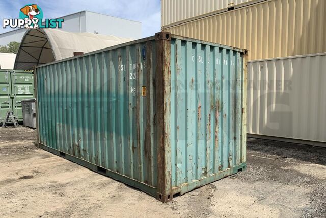 20' STANDARD HEIGHT SHIPPING CONTAINER - in Brisbane