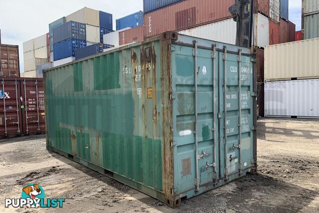 20' STANDARD HEIGHT SHIPPING CONTAINER - in Brisbane