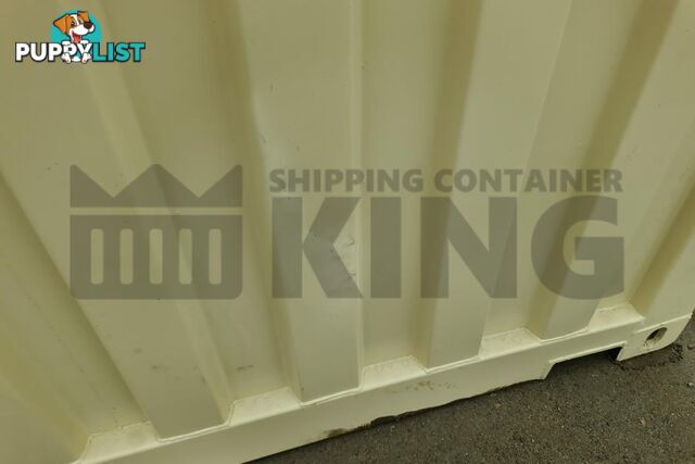 20' HIGH CUBE SHIPPING CONTAINER (WITH TIE RAILS)