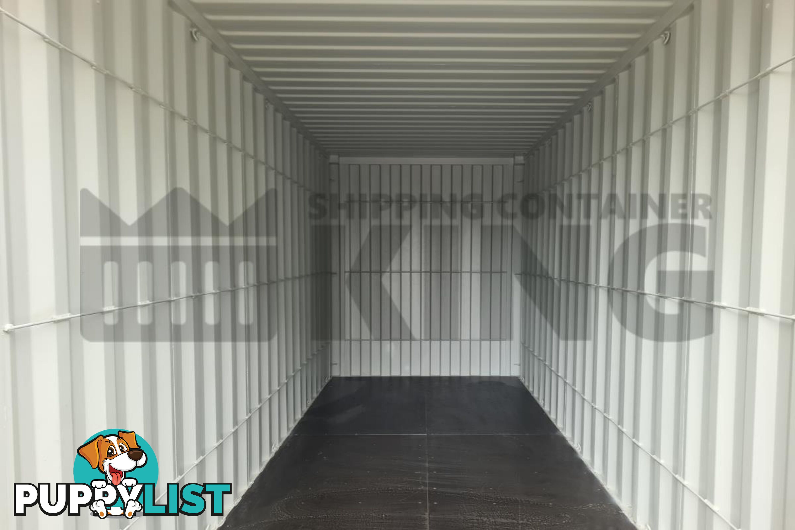 20' HIGH CUBE SHIPPING CONTAINER (WITH TIE RAILS)