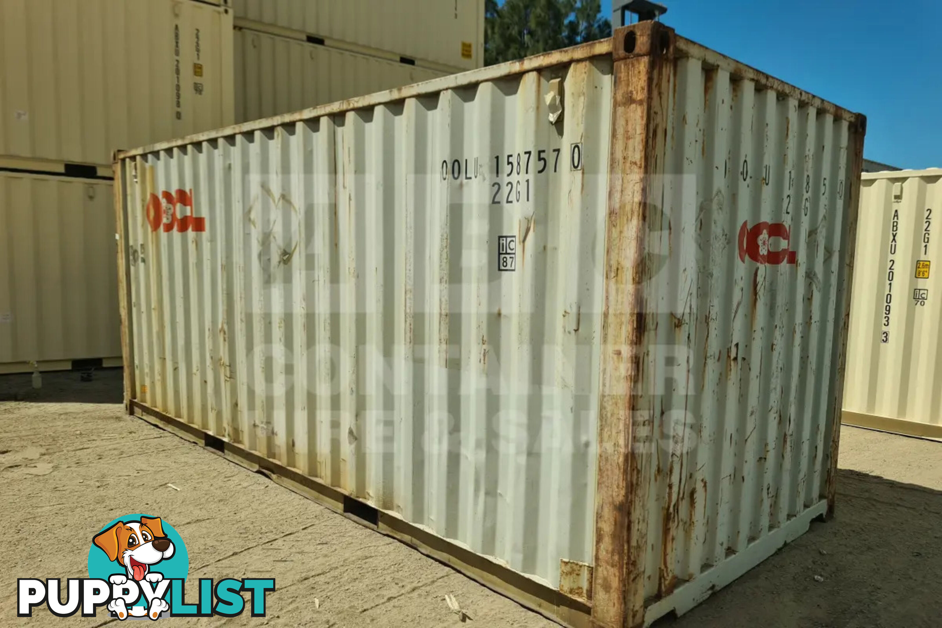 20' STANDARD HEIGHT SHIPPING CONTAINER