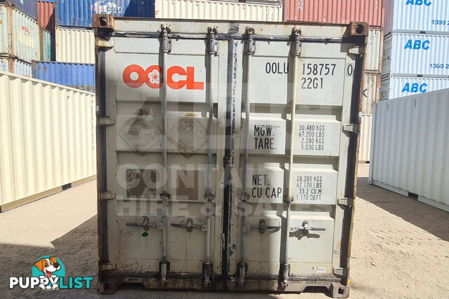 20' STANDARD HEIGHT SHIPPING CONTAINER