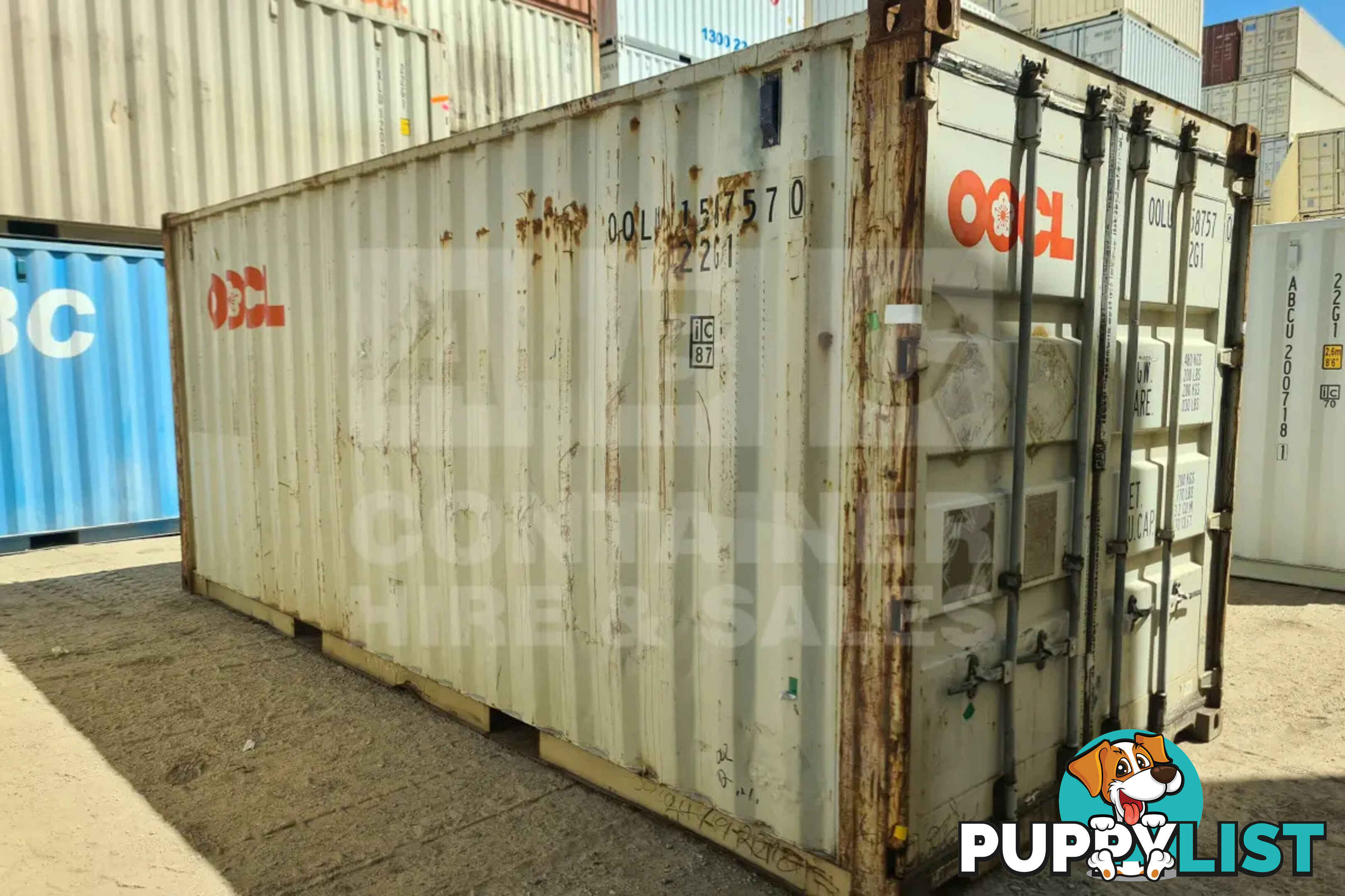 20' STANDARD HEIGHT SHIPPING CONTAINER