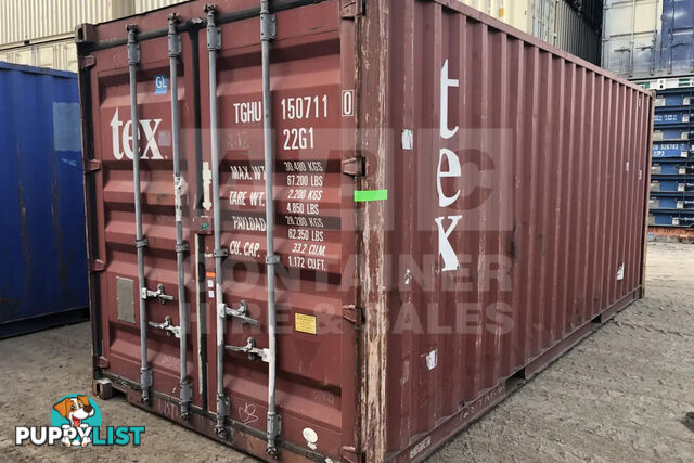 20' STANDARD HEIGHT SHIPPING CONTAINER