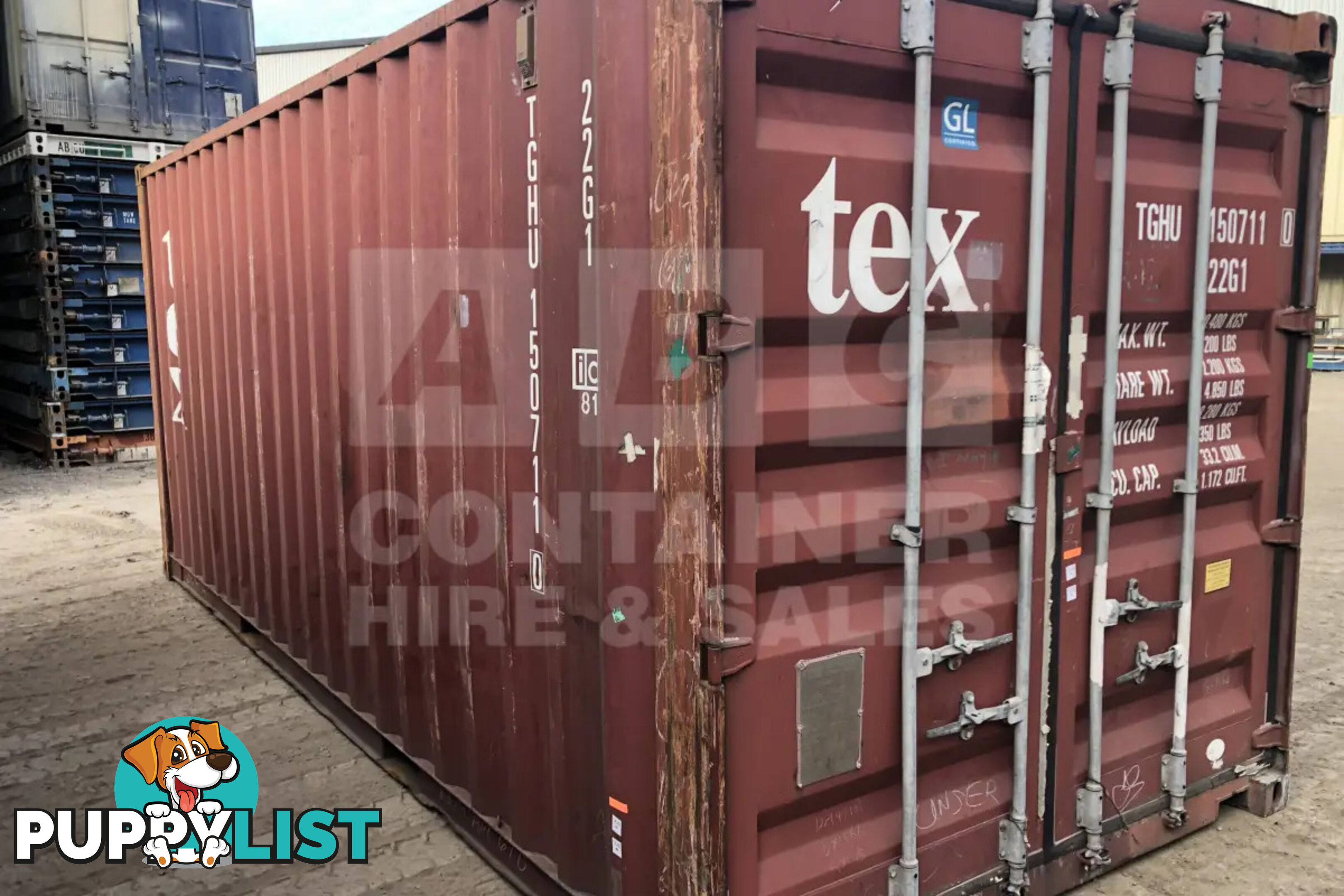 20' STANDARD HEIGHT SHIPPING CONTAINER