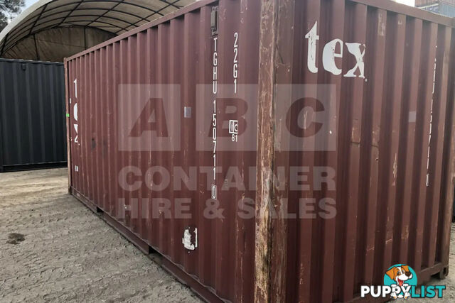 20' STANDARD HEIGHT SHIPPING CONTAINER