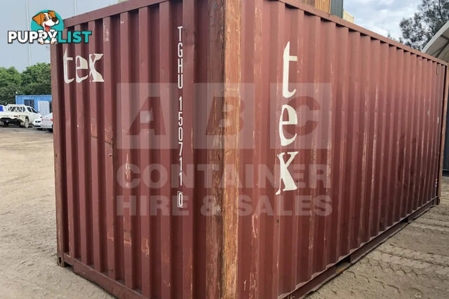 20' STANDARD HEIGHT SHIPPING CONTAINER