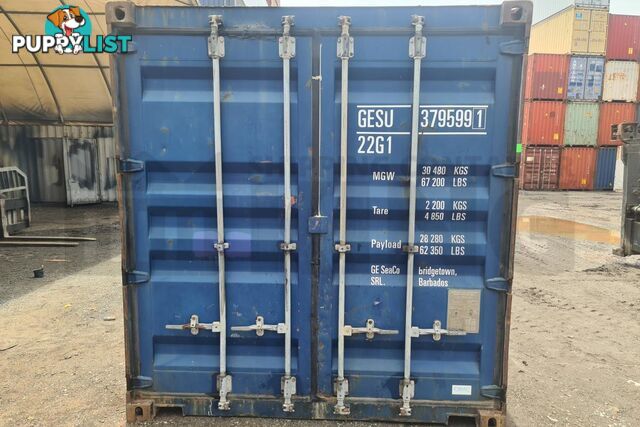 20' STANDARD HEIGHT SHIPPING CONTAINER - in Brisbane