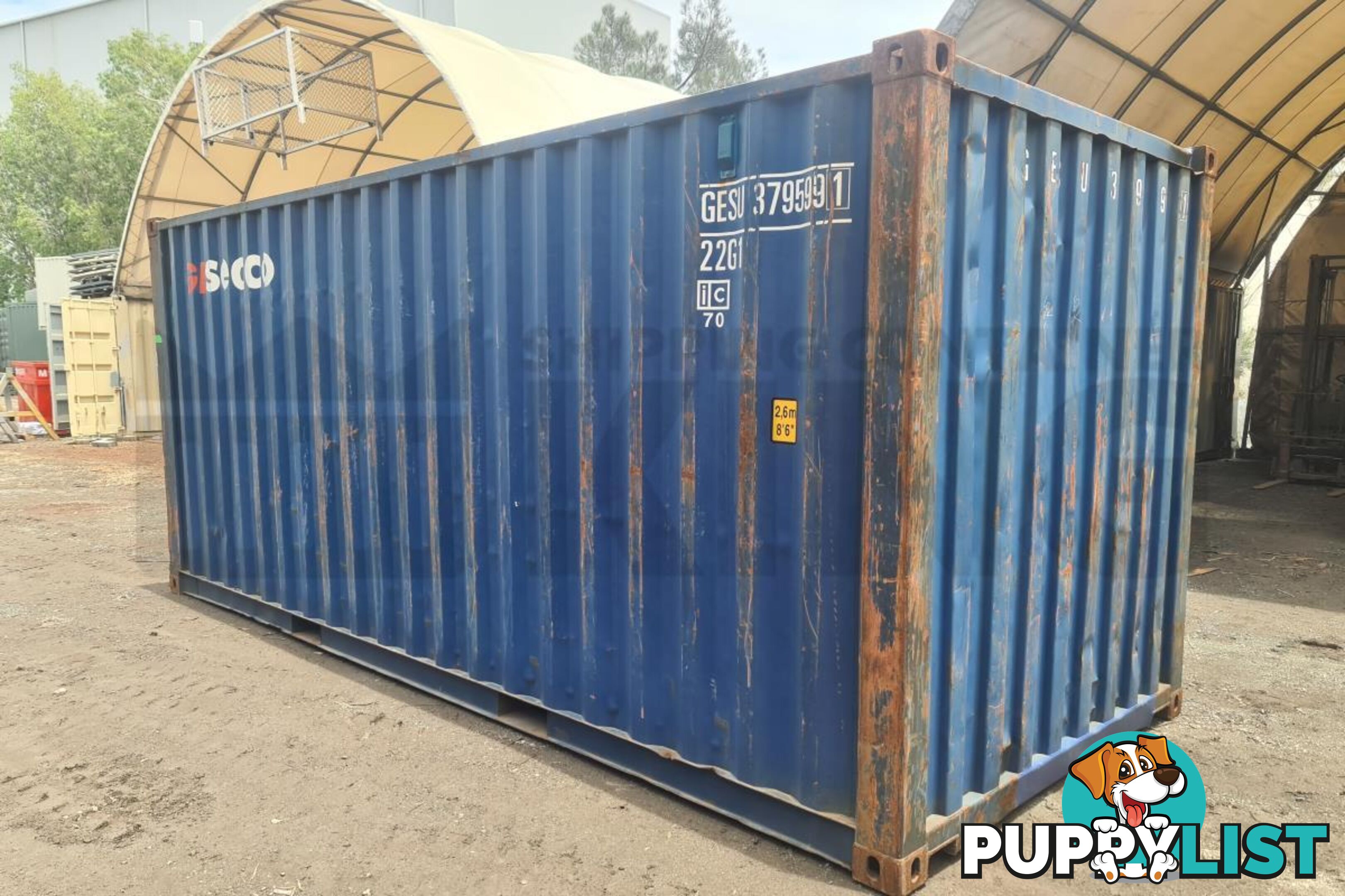 20' STANDARD HEIGHT SHIPPING CONTAINER - in Brisbane