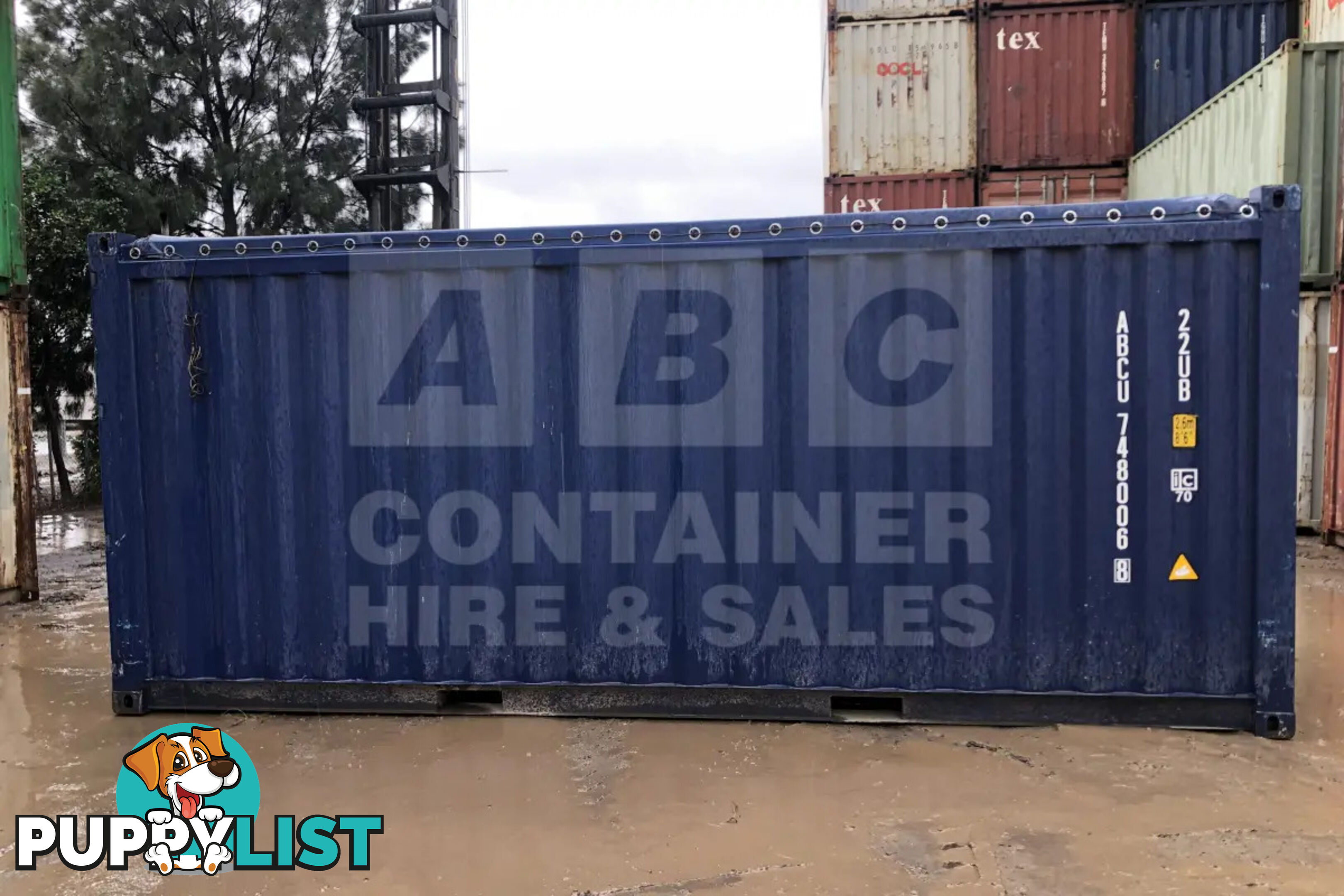 20' STANDARD HEIGHT OPEN TOP (TARP AND BOWS - STEEL FLOOR) - in Brisbane