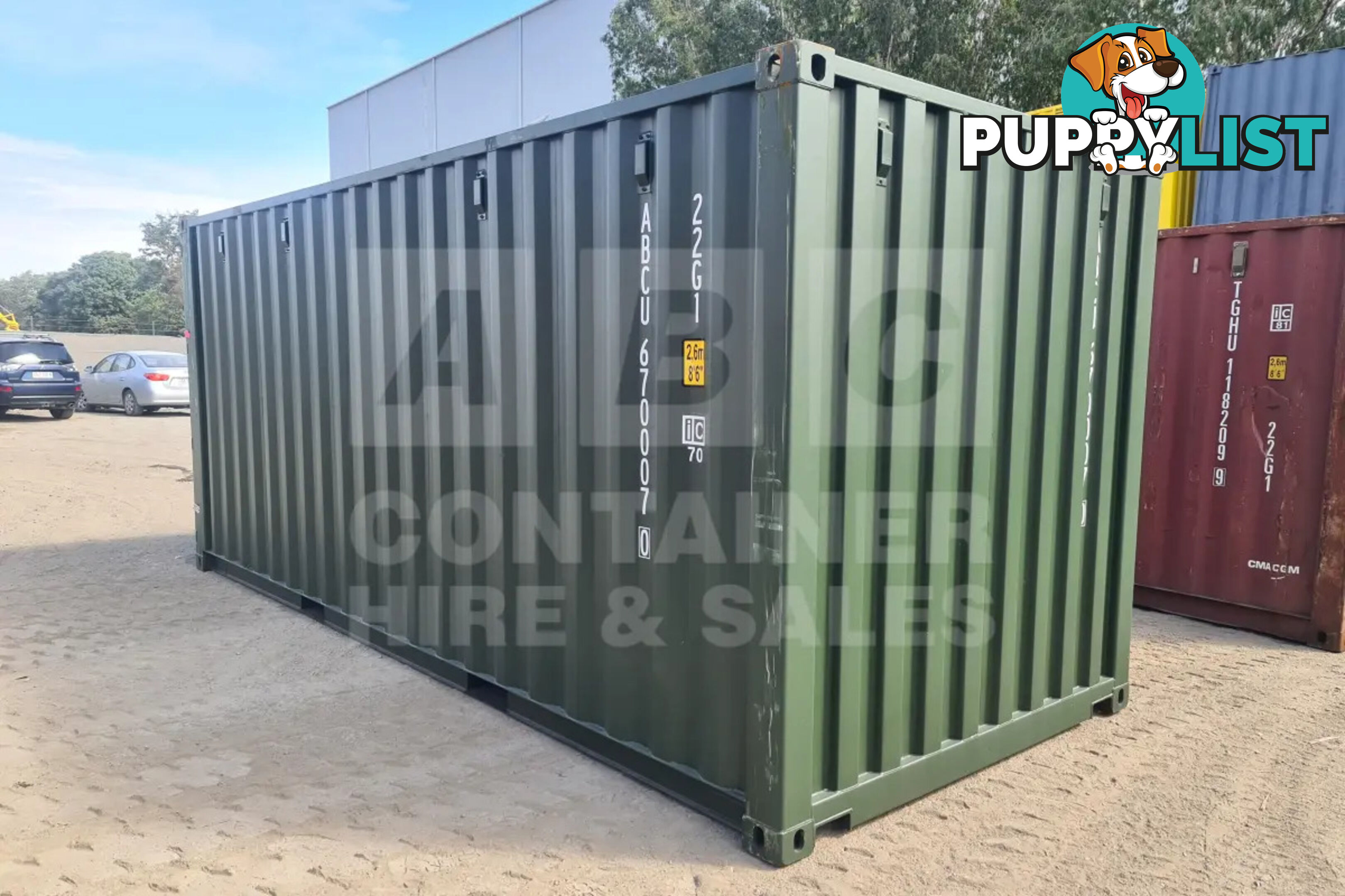 20' STANDARD HEIGHT SHIPPING CONTAINER