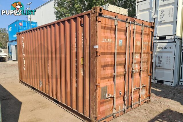 20' STANDARD HEIGHT SHIPPING CONTAINER - in Brisbane