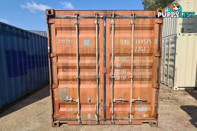 20' STANDARD HEIGHT SHIPPING CONTAINER - in Brisbane