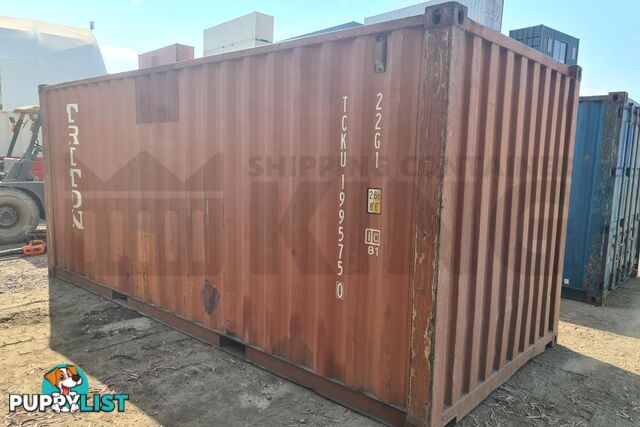 20' STANDARD HEIGHT SHIPPING CONTAINER - in Brisbane