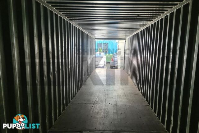 40' STANDARD HEIGHT SHIPPING CONTAINER