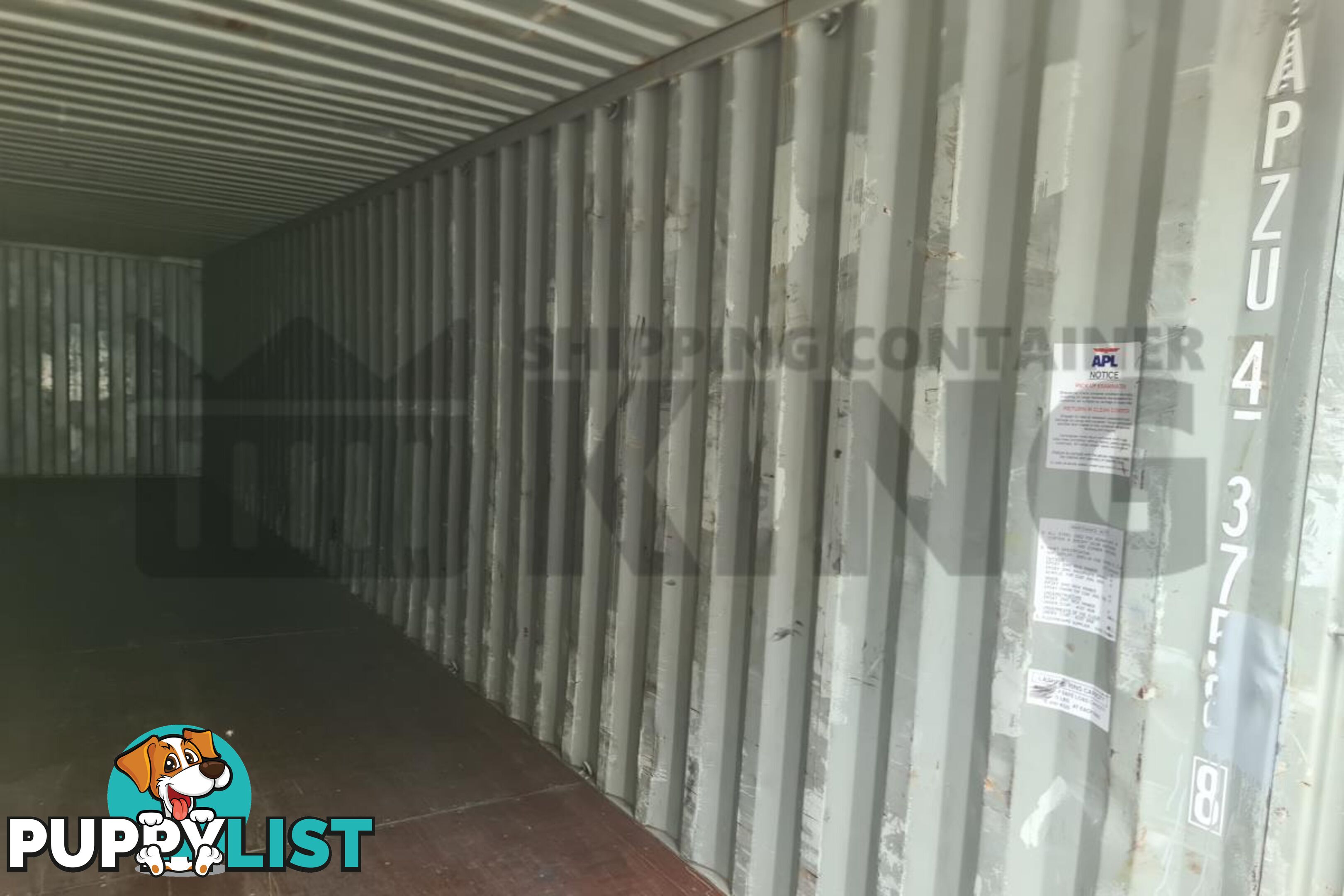 40' STANDARD HEIGHT SHIPPING CONTAINER
