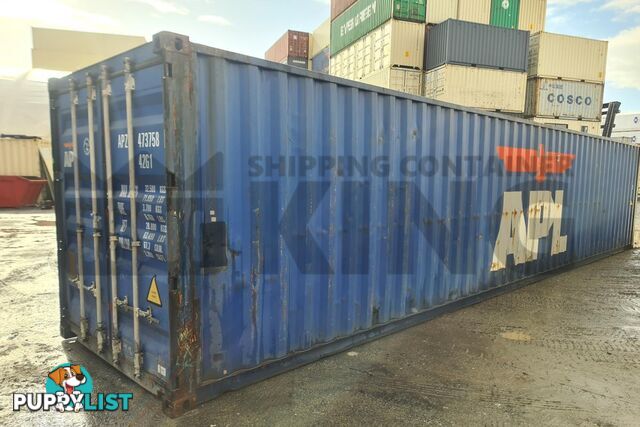 40' STANDARD HEIGHT SHIPPING CONTAINER