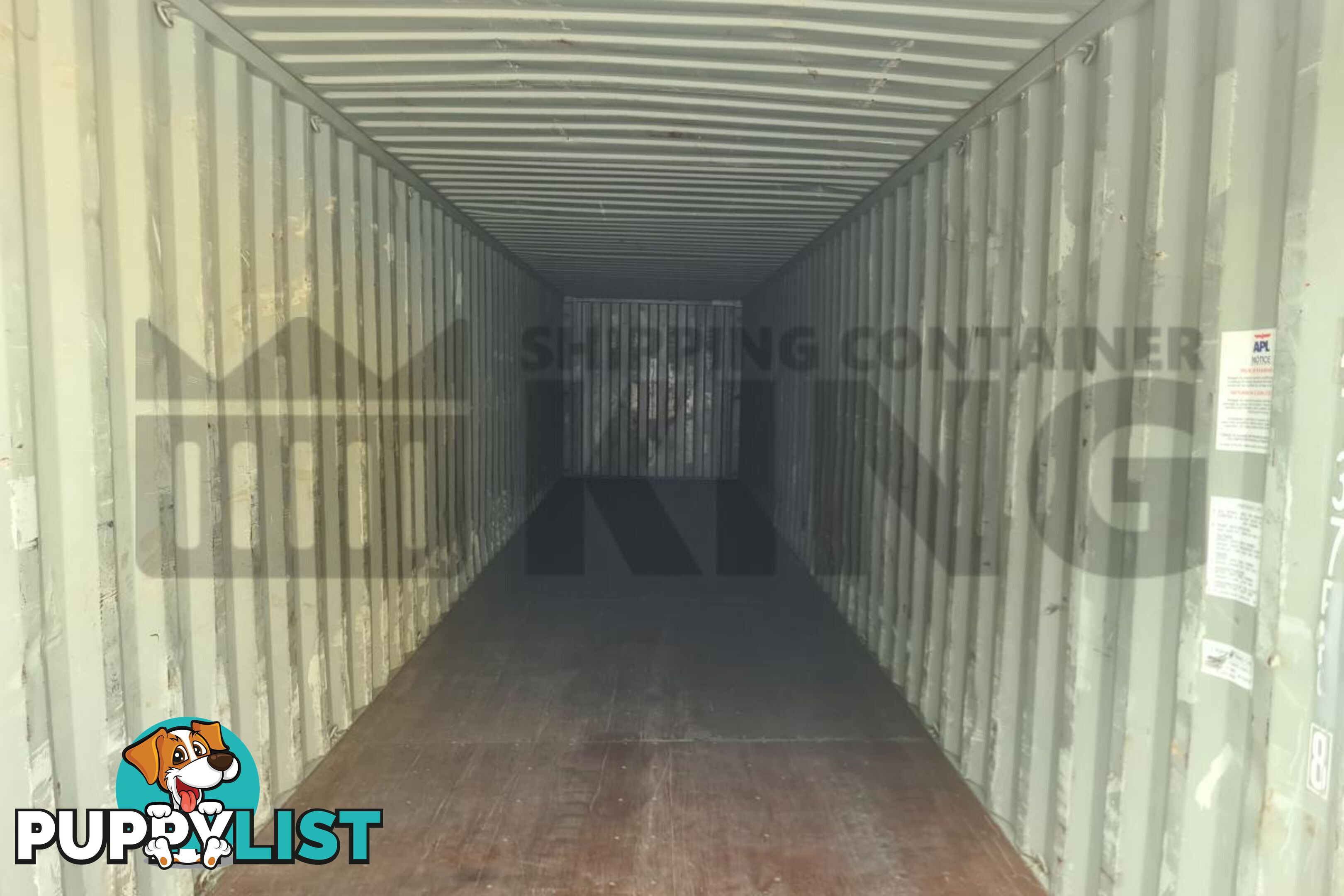 40' STANDARD HEIGHT SHIPPING CONTAINER