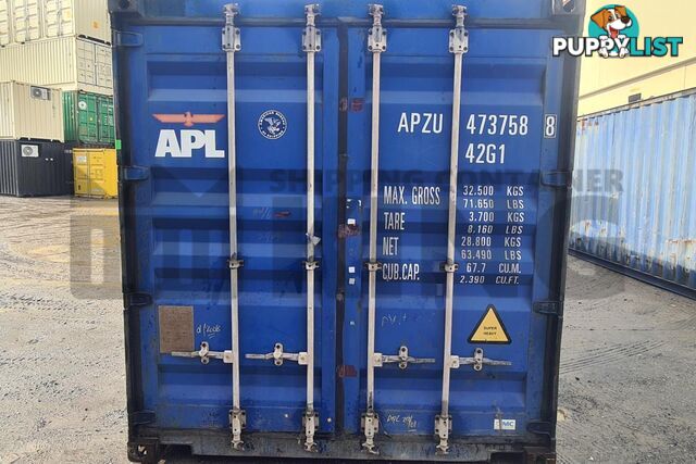 40' STANDARD HEIGHT SHIPPING CONTAINER