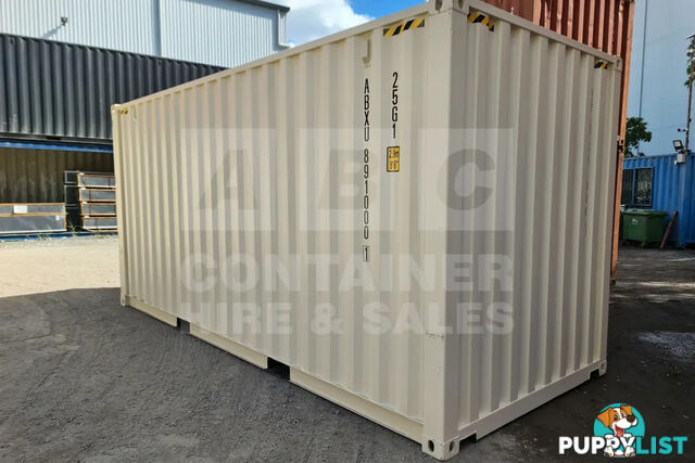 20' HIGH CUBE SHIPPING CONTAINER (STEEL FLOOR)