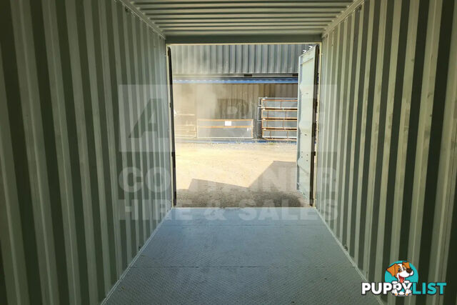 20' HIGH CUBE SHIPPING CONTAINER (STEEL FLOOR)