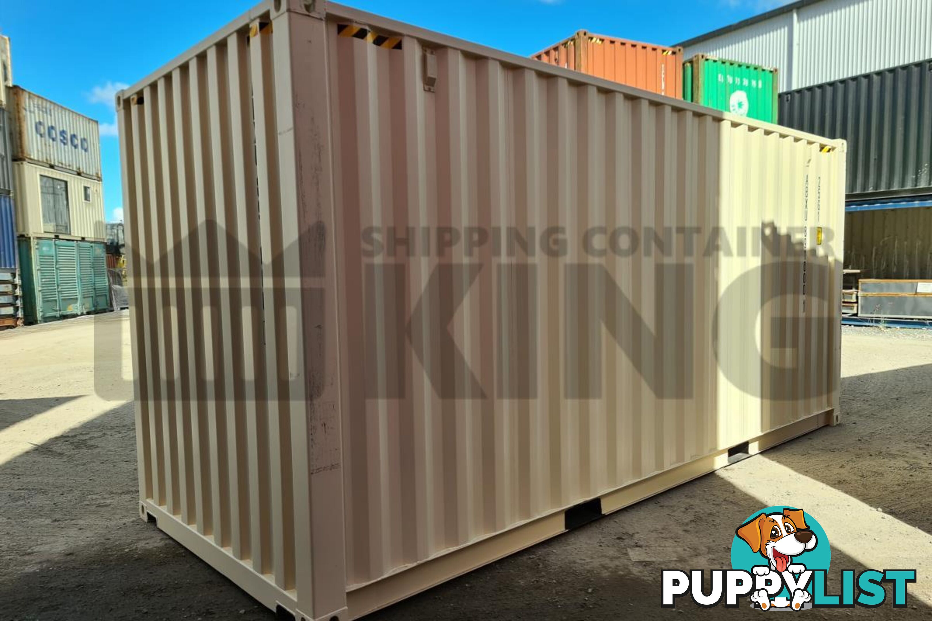 20' HIGH CUBE SHIPPING CONTAINER (STEEL FLOOR) - in Brisbane