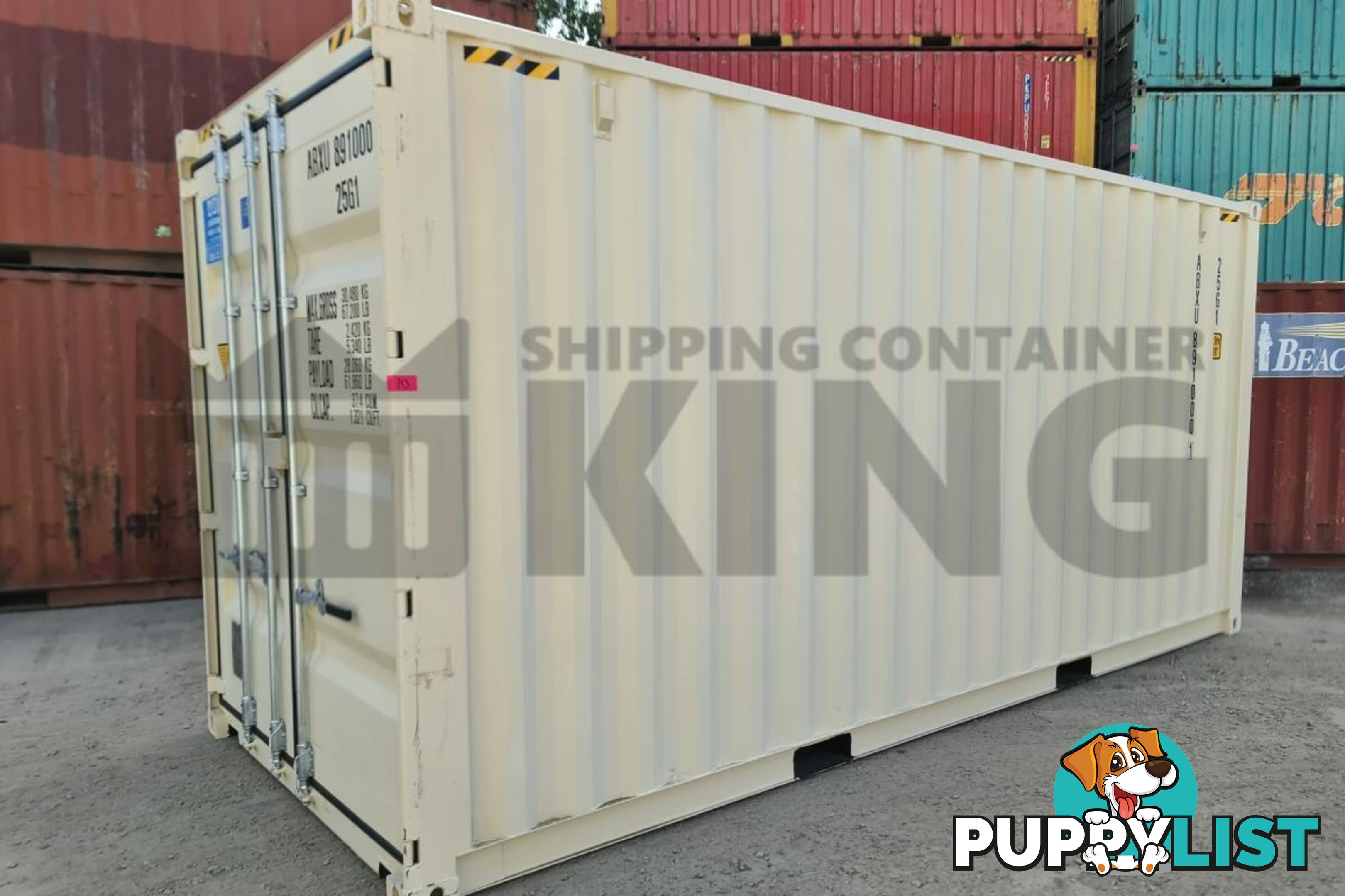 20' HIGH CUBE SHIPPING CONTAINER (STEEL FLOOR) - in Brisbane