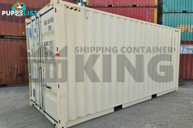 20' HIGH CUBE SHIPPING CONTAINER (STEEL FLOOR) - in Brisbane