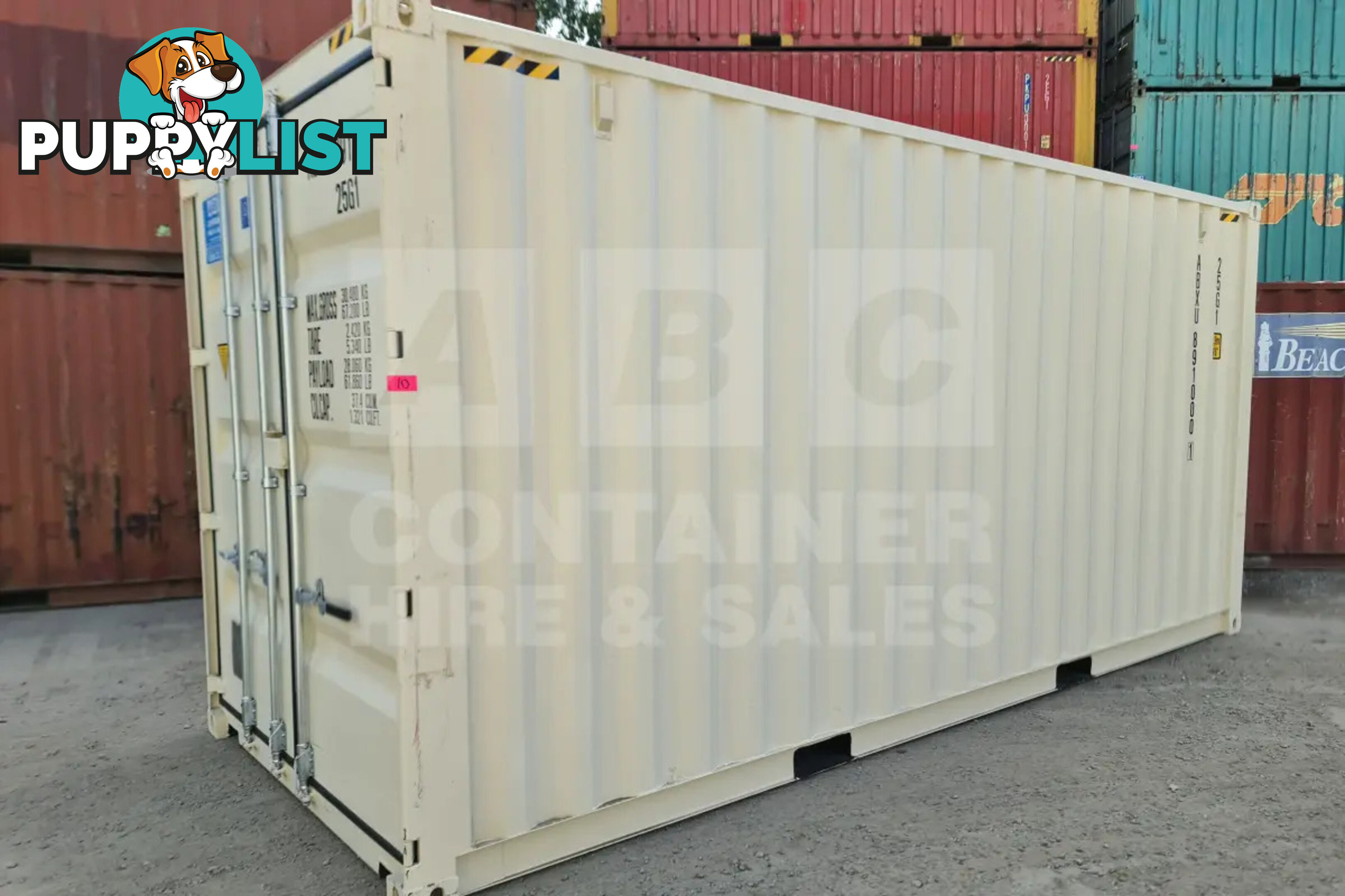 20' HIGH CUBE SHIPPING CONTAINER (STEEL FLOOR)